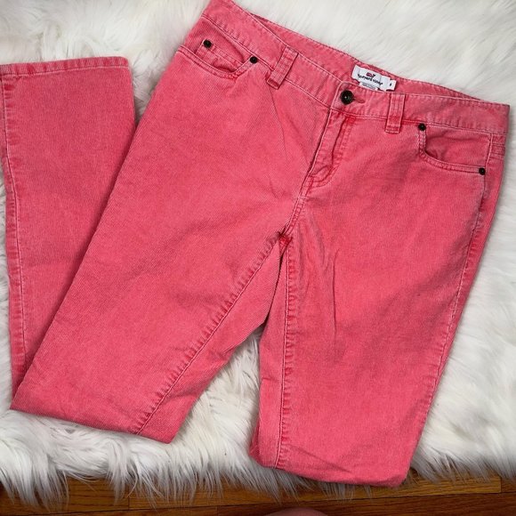 Vineyard Vines Pants - Vineyard Vines Corduroy Skinny Jeans Pink Size 6